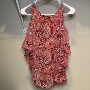 Pink Paisley Blouse